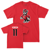 NC State Football Red Legacy Tee - Javonte Vereen Small