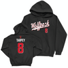 NC State Softball Black Script Hoodie - Michele Tarpey Small