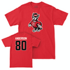 NC State Football Red Legacy Tee - Terrell Anderson Small