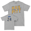 Pitt Men's Soccer Sport Grey H2P Tee - Abraham Brown Small