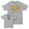 Pitt Women's Basketball Sport Grey H2P Tee - Aislin Malcolm Small