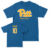 Pitt Women's Basketball Blue Script Tee - Bella Perkins Small