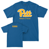 Pitt Women's Track & Field Blue Script Tee - Caroline Rusinski Small