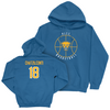 Pitt Women's Basketball Blue Hardwood Hoodie - Ionanna Chatzileonti Small