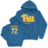 Pitt Football Blue Script Hoodie - Isaiah Montgomery Small