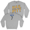 Pitt Football Sport Grey H2P Crew - Javon Mcintyre Small