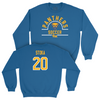 Pitt Men's Soccer Blue Arch Crew - Mateo Stoka Small