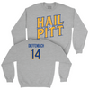 Pitt Football Sport Grey H2P Crew - Ty Dieffenbach Small