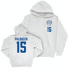 St. Louis Women's Soccer White Logo Hoodie - Ellie Paloucek Small