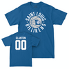 St. Louis Women's Basketball Royal Hardwood Tee - Mya Glanton Small