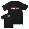 Temple Women's Rowing Black Club Tee - Marti Kemp Small