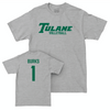 Tulane Women's Volleyball Sport Grey Classic Tee - Avery Burks Small