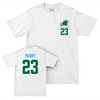 Tulane Women's Basketball White Logo Comfort Colors Tee - Amira Mabry Small