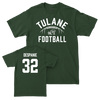 Tulane Football Green Stadium Tee - Bailey Despanie Small