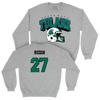 Tulane Football Sport Grey Kickoff Crew - Chase Rudin Small