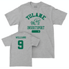 Tulane Women's Bowling Sport Grey Varsity Tee - Cassidy Williams Small