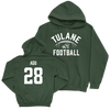 Tulane Football Green Stadium Hoodie - Dickson Agu Small