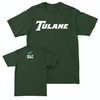 Tulane Women's Track & Field Green Sideline Tee - Danna Diaz Small