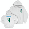 Tulane Baseball White Logo Hoodie - Drew Harrison Small