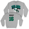 Tulane Football Sport Grey Kickoff Crew - Garrett Mmahat Small