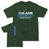 Tulane Men's Cross Country Green Rush Tee - Jordan Bendura Small