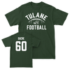 Tulane Football Green Stadium Tee - Jaxon Ducre Small