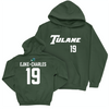 Tulane Baseball Green Sideline Hoodie - Julius Ejike-Charles Small