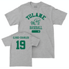 Tulane Baseball Sport Grey Varsity Tee - Julius Ejike-Charles Small