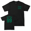 Tulane Football Black Victory Tee - Jesus Machado Small