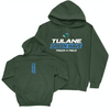 Tulane Women's Track & Field Green Rush Hoodie - Kaia Todd Small