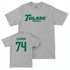 Tulane Football Sport Grey Classic Tee - Landry Cannon Small