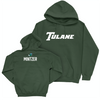 Tulane Men's Track & Field Green Sideline Hoodie - Nathaniel Mintzer Small