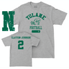 Tulane Football Sport Grey Varsity Tee - Shaadie Clayton-Johnson Small