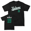 Tulane Football Black Script Tee - Shaun Nicholas Small