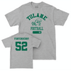 Tulane Football Sport Grey Varsity Tee - Tristen Fortenberry Small