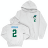 Tulane Women's Basketball White Logo Hoodie - Vee Keenan Small