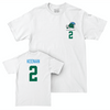 Tulane Women's Basketball White Logo Comfort Colors Tee - Vee Keenan Small