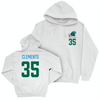 Tulane Baseball White Logo Hoodie - Will Clements Small