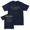 UC Davis Women's Gymnastics Navy Club Tee - Amelia Moneymaker | #22 Small