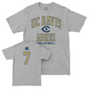 UC Davis Women's Volleyball Sport Grey Classic Tee - Julia Ng | #7 Small