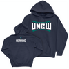 UNC Wilmington Men's Cross Country Navy Sideline Hoodie - Andrew Herring Small