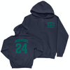 UNC Wilmington Men's Soccer Navy Victory Hoodie - Christian Acevedo Small