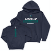 UNC Wilmington Baseball Navy Rush Hoodie - Christopher Morris Small