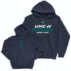 UNC Wilmington Men's Swim & Dive Navy Rush Hoodie - Dave Fitch Small