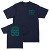 UNC Wilmington Men's Basketball Navy Victory Tee - Harlan Obioha Small