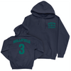 UNC Wilmington Women's Basketball Navy Victory Hoodie - Kate Hollifield Small