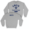 UNC Wilmington Men's Track & Field Sport Grey Varsity Crew - Lucas Smith Small