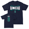 UNC Wilmington Women's Volleyball Navy Sideline Tee - Margo Huff Small