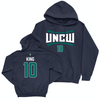 UNC Wilmington Women's Basketball Navy Sideline Hoodie - McCall King Small