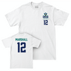 UNC Wilmington Women's Volleyball White Logo Comfort Colors Tee - Sydney Marshall Small